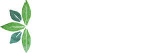 St. John Neumann logo in white